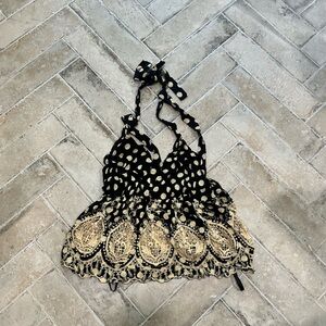 Free people festival halter top - medium